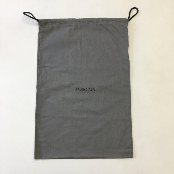 Balenciaga Dust Bag 19.5" x 13" Rectangular Gray Drawstring 100% Authentic - Picture 1 of 13